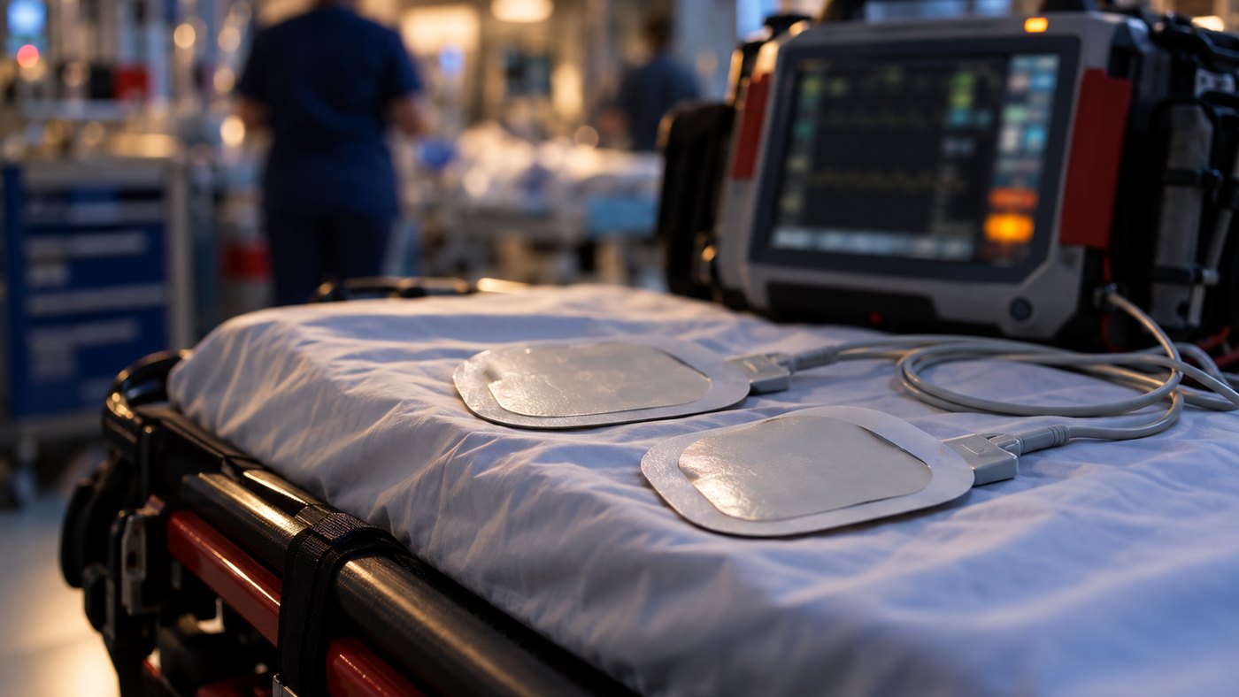 BAVT e marcapasso transcutâneo · reconhecer no ECG, tratar na sala e saber quando as pás bastam