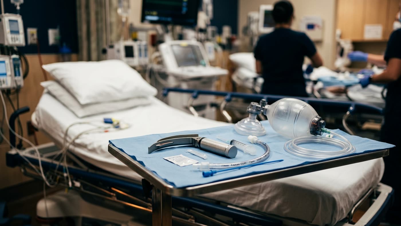 Sequência rápida de intubação · os sete passos que protegem o paciente na hora do tubo